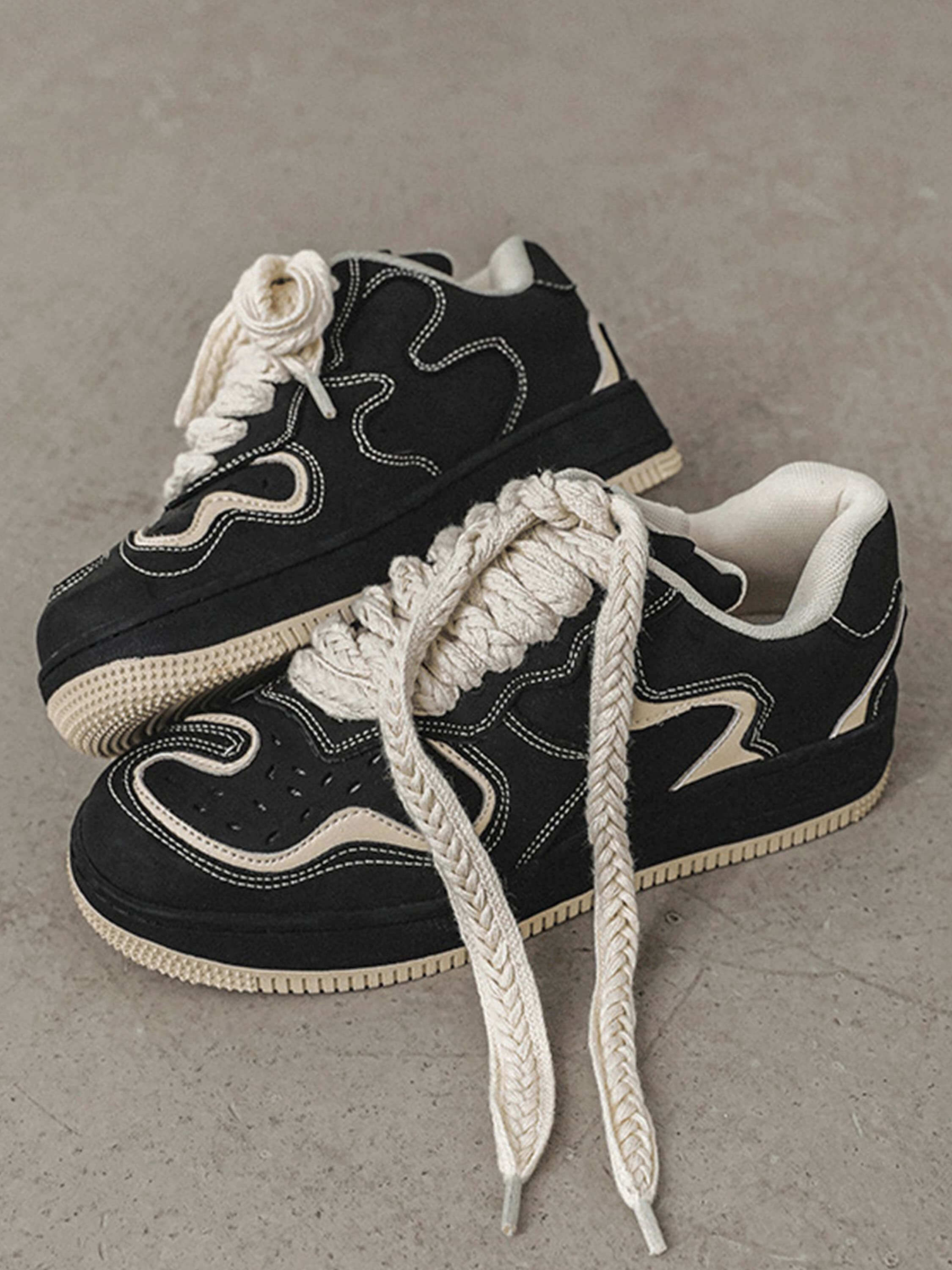 High Street Niche Design Skateboard Couple Shoes