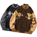 Vintage Baseball Embroidery Jacket, Unisex - UrbanLaws