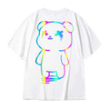 Reflective Teddy Bear Rainbow Unisex T-shirt - UrbanLaws