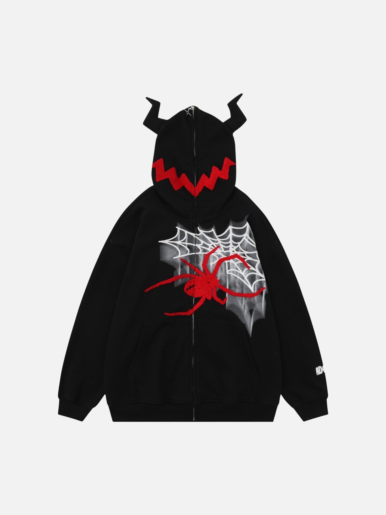 Vintage Spider Hooded Sweatshirt