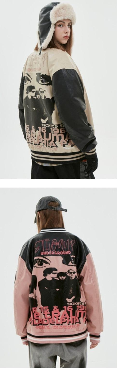 Retro 1968 Baseball Jacket ( Unisex ) - UrbanLaws