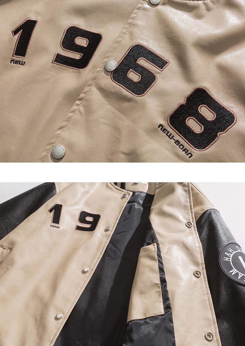 Retro 1968 Baseball Jacket ( Unisex ) - UrbanLaws