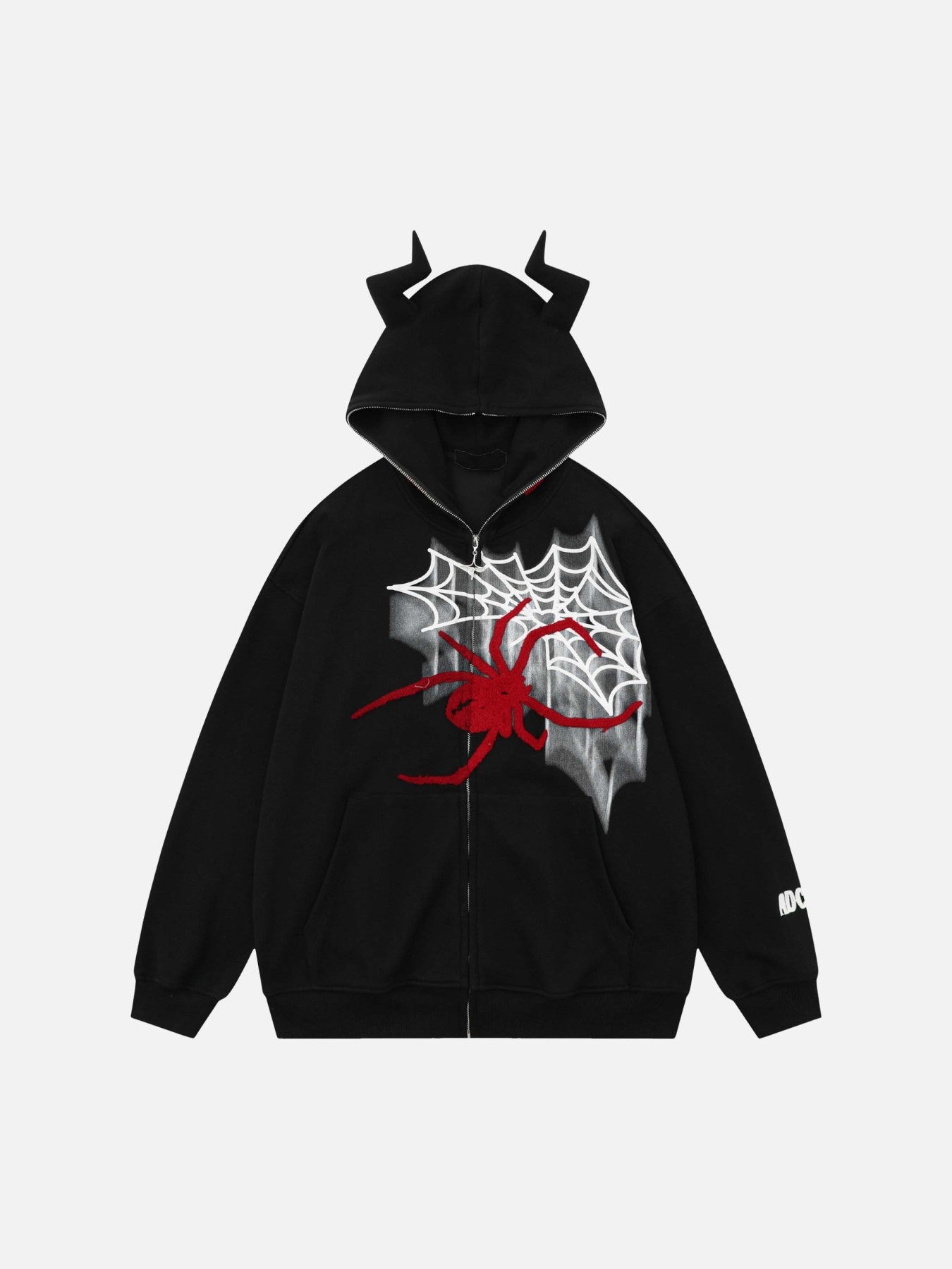Vintage Spider Hooded Sweatshirt