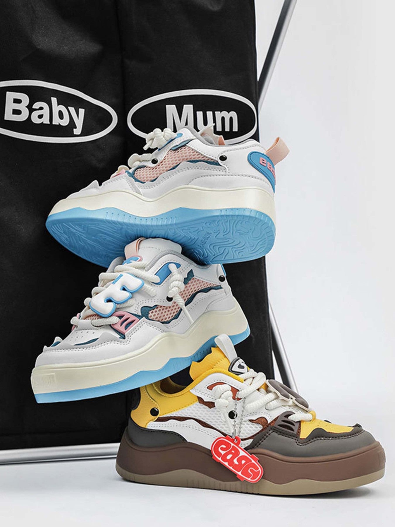High Street Board Shoes Couple Models