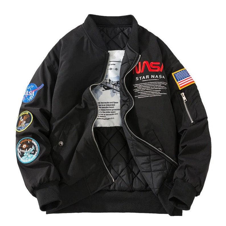 Embroidery Nasa Jacket - UrbanLaws