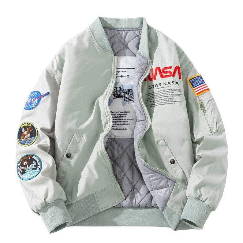 Embroidery Nasa Jacket - UrbanLaws