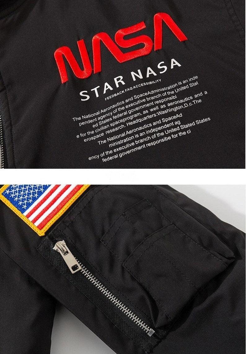 Embroidery Nasa Jacket - UrbanLaws