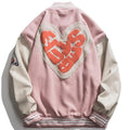 Love Varsity Baseball Jacket - UrbanLaws