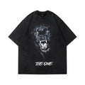 Black Panther Washed T-shirt - UrbanLaws