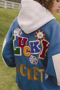 Poker Baseball Jacket Unisex - UrbanLaws